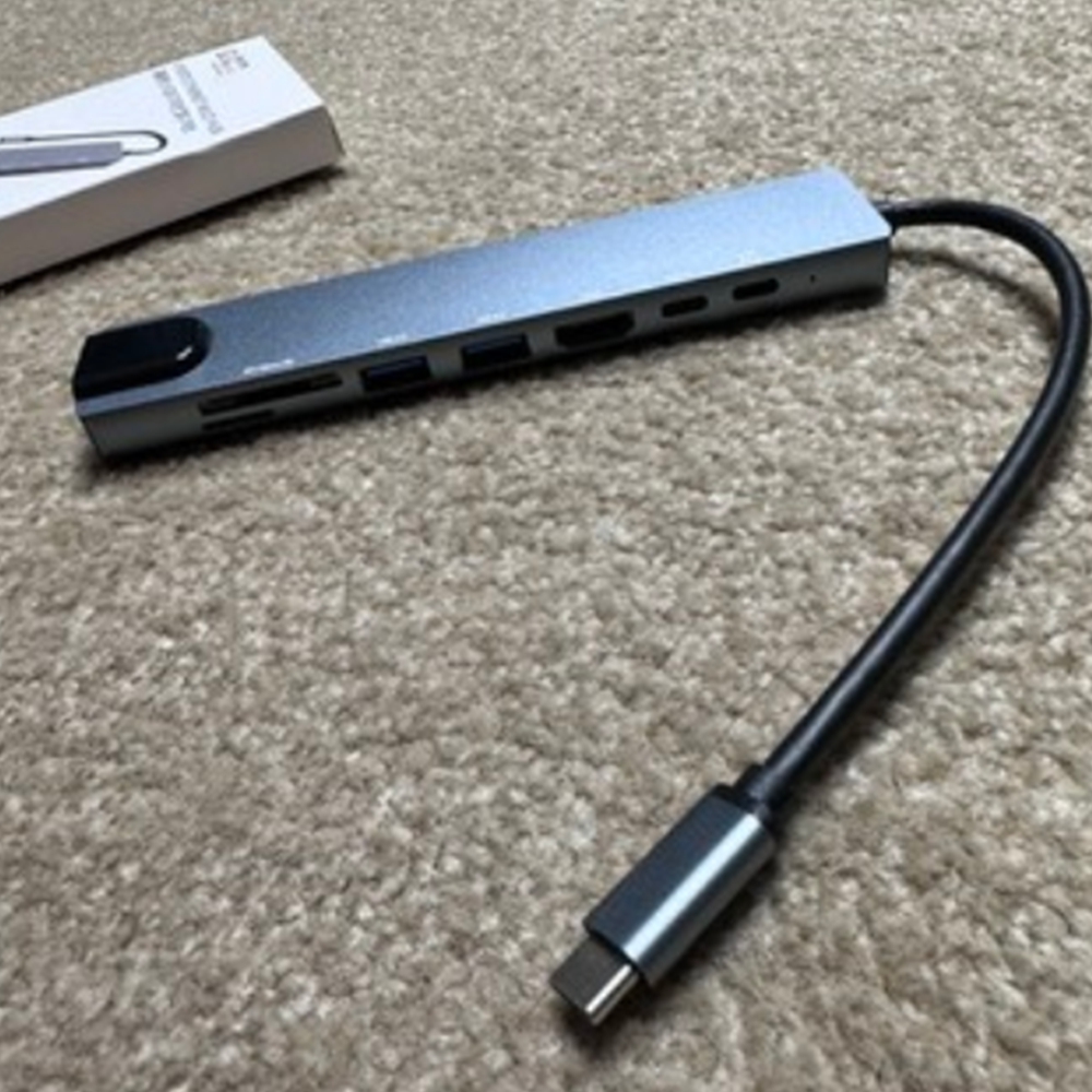 홈플래닛 8포트 USB3.0 이더넷 멀티허브